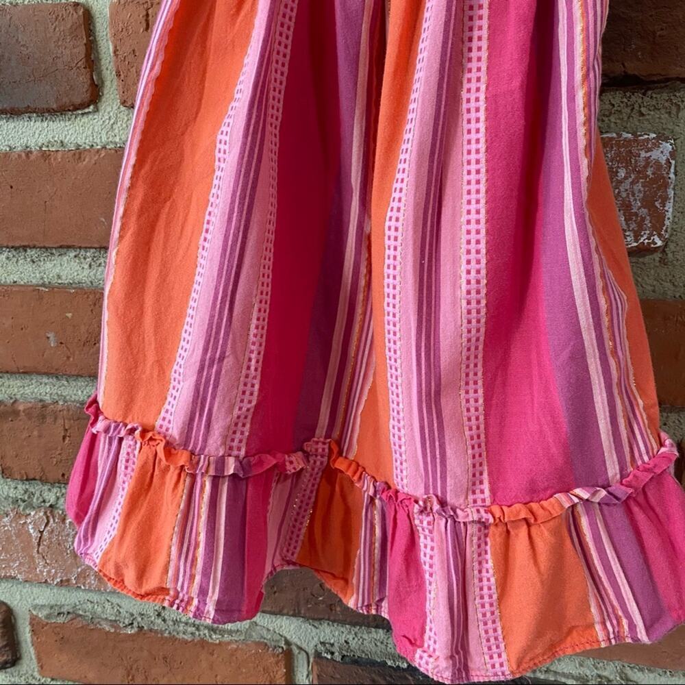Baby Gap Sun dress Sz 12-18 m Smocked Dress Summer Sun Dress Pink - Picture 3 of 8